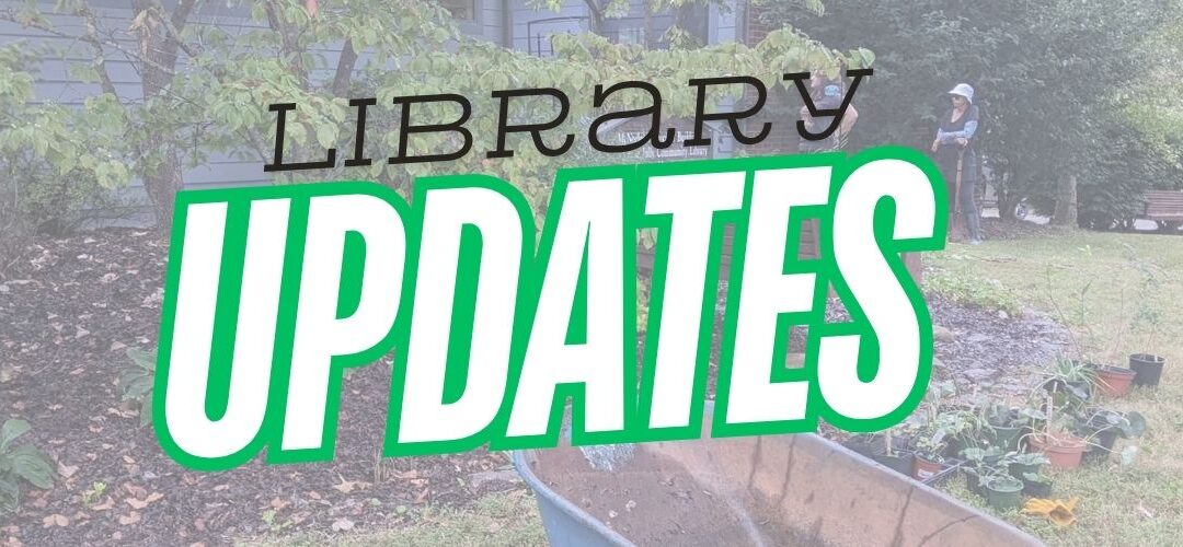 Library gets front garden makeover